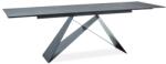  Masa de sufragerie neagra WESTIN I (160-240)X90, extensibila
