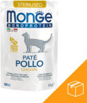 Monge Monoprotein Pate Sterilised Macskaeledel (Csirke) - 28x85 g