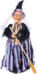 TifanTEX Vrăjitoare cu mătură, 50cm (Decorațiune pentru Halloween -) (5511R3)