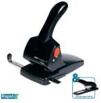 Rapid Lyukasztó, nagyteljesítményű, kétlyukú, 65 lap, RAPID "HDC65 Fashion", fekete (E20922601) - tintasziget