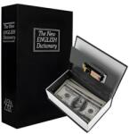 Retoo Könyv alakú biztonsági széf, 24, 5 x 15 cm, 2 db kulccsal (O182)