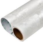 Dollcini Otthon Öntapadós Tapéta - Fehér Virágos Texturált, Dombornyomott - Fehér Baran (438233)