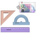 ErichKrause vonalzó készlet- kicsi - lila MANGA (FR-61849)