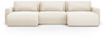 Cosmopolitan Design Coltar extensibil Belfast in forma de U si tapiterie din catifea (COS_UF_121_F1_BELFAST1) Canapea