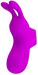 Pretty Love Bunny - nyuszis ujjvibrátor (lila) - sexshopcenter