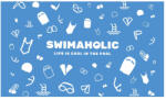 Swimaholic Swimming World Microfibre Towel Kék