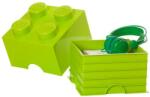 LEGO® Kiegészítő - Tároló doboz 4-es halvány zöld