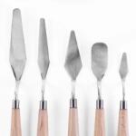 Sinoart Festőkés készlet, fém - 5 db-os