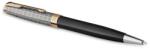 Parker Royal Sonnet Premium Golyóstoll Metal Black Arany klipsz (7010599002)