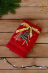 Olima OLXMAS01 OLIMA CHRISTMAS TOWEL - PINES (olxmas01re-45x70)
