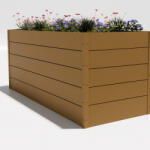 Wpcmagasagyas WPC Magaságyás tölgy 193x96x75 cm