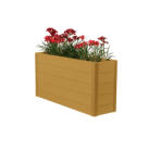 Wpcmagasagyas WPC Magaságyás tölgy 120x48x75 cm