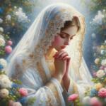 NORIMPEX - Puzzle Tablou Diamant: Fecioara Maria care se roagă 30x40cm - 1 - 39 piese