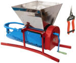 Micul Fermier Zdrobitor Struguri manual cu Desciorchinator, 500kg Ora, 20L, Micul Fermier + Foarfec vie Cadou (GF-1437)