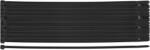 NEO TOOLS Kábelkötegelő, gyorskötöző, Extreme, UV álló, fekete, 4.8x300mm, 100db (01-635)