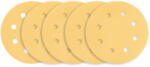 GRAPHITE Csiszolókorong tépőzáras 180mm, K180, 8 lyukas, 59G263 csiszológéphez, 5db (54H024)