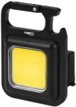 NEO TOOLS Kulcstartó lámpa, COB LED, akkumulátor, palacknyitóval és mágnessel (99-109)
