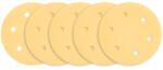 GRAPHITE Csiszolókorong tépőzáras 225mm, K180, 6 lyukas, 59G264, 59G265 csiszológéphez, 5db (54H031) - szerszamparadicsom