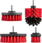 VERTO Tisztítókefe-készlet fúróhoz, 4db (62H700) - szerszamparadicsom