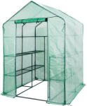 NEO TOOLS Növényház 143x143x195cm, PE fólia, fémszerkezet (15-911)