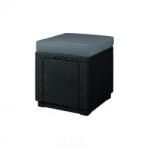 Keter Scaun cub, culoare grafit, cu pernă gri deschis (213785)