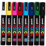 uni "Posca PC-5M" dekormarker 1, 8-2, 5 mm fehér (PC-5M WHITE) (PC-5M WHITE) (PC-5M WHITE)