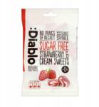 Diablo Strawberry&Cream krémes-epres cukorka hozzáadott cukor nélkül (5902479613710)