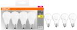 OSRAM Base matt műanyag búra, 8, 5W, 806lm, 2700K, E27 LED körte izzó 4 db