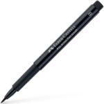 Faber-Castell Pitt Artist Pen filc, Ecset hegy, Fekete (FC167499)
