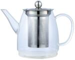 KING Hoff KingHoff üveg teáskanna rozsdamentes acél szűrővel, 900 ml (KH-4843)