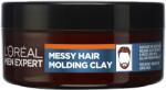 L'Oréal L´Oréal Paris Hajformázó agyag Men Expert (Messy Hair Molding Clay) 75 ml