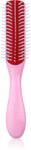 Denman Style D14 The Mini Curl Definer & Styler hajformázó fésű hajra Pink Crush