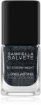 Gabriella Salvete Longlasting Enamel lac de unghii cu rezistenta indelungata cu particule stralucitoare culoare 83 Starry NIght 11 ml