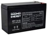Goowei Energy Karbantartásmentes ólomakkumulátor OT7.2-12, 12 V, 7, 2 Ah (OT7.2-12)