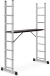 MSW Létra állványzat - 3 az 1-ben - 3, 8 m-ig (MSW-SLAD-380)