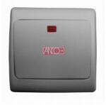 Anco Olympic váltókapcsoló jelzőfénnyel antracit (321059)