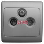 Anco Olympic SAT antennacsatlakozó aljzat antracit (321080)