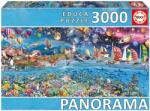 Educa Puzzle panoramic Life Panorama Educa 3000 piese (EDU20265) Puzzle