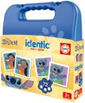 Educa Pexeso în valiză Stitch Identic Memo Game Educa joc de memorie 72 cărți de la 3 ani (EDU20315)