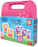 Educa Pexeso în valiză Peppa Pig Identic Memo Game Educa joc de memorie 72 cărți de la 3 ani (EDU20220)