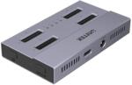Unitek Docking station USB4 4-bay M. 2 SSD (S1243BGY01-EU)