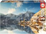 Educa Puzzle Winter in Hallstatt Educa 1500 piese și lipici Fix de la 11 ani (EDU20284) Puzzle