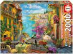 Educa Puzzle Spanish Coffee Educa 2000 piese și lipici Fix de la 11 ani (EDU20258) Puzzle