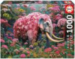 Educa Puzzle Floral Elephant Educa 1000 piese și lipici Fix de la 11 ani (EDU20229) Puzzle