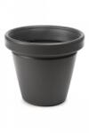 Lamela AGAWA Dluto virágcserép, 55 cm átmérőjű, 48 cm magas, antracit (1311117508)