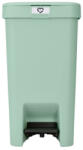 Brabantia Coș cu pedală Brabantia StepUp 1008481, 16 L, Materiale ecologice, Deschidere mare, Verde deschis (1008481) Cos de gunoi