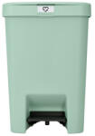 Brabantia Coș cu pedală Brabantia StepUp 1008484, 25 L, Materiale ecologice, Deschidere mare, Verde deschis (1008484) Cos de gunoi