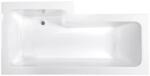 M-Acryl Linea 170x70/85 balos akryl fürdőkád lábbal (12131)