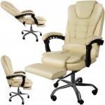 Malatec Irodai szék lábtartóval- bézs Malatec 23287 (5900779949317)