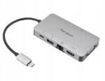 Targus Usb-c Dp Alt módú egyvideós 4K Hdmi/vga dokkoló állomás 100 W teljesítménnyel (DOCK419EUZ)